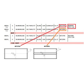 ANA YATAK GLYCO FH0865STD