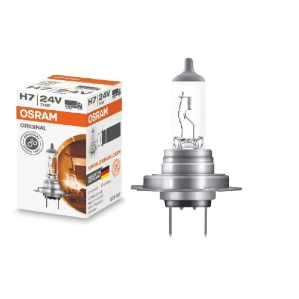 STANDART AMPUL- FAR AMPULÜ; 24V/H7 70W (64215) (DUY PX26D) (OSRAM) 005-0033