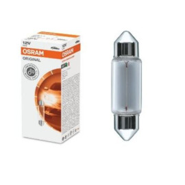 STANDART AMPUL- STOP/SİNYAL/PARK/GÖSTERGE AMPULÜ; 12V/C10W (6411) (DUY SV8,5-8) (OSRAM) 005-0057