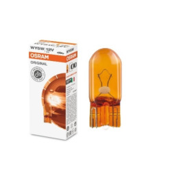 STANDART AMPUL- STOP/SİNYAL/PARK/GÖSTERGE AMPULÜ; 12V/WY5W (2827NA) (DUY W2,1x9,5D) (SARI) (OSRAM) 005-0060