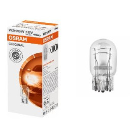 STANDART AMPUL- STOP/SİNYAL/PARK/GÖSTERGE AMPULÜ; 12V/W21/5W (7515) (DUY W3X16G) (OSRAM) 005-0064