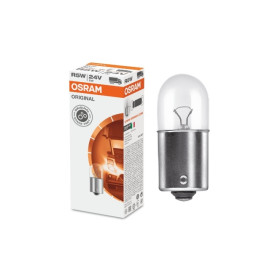 STANDART AMPUL- STOP/SİNYAL/PARK/GÖSTERGE AMPULÜ; 24V/R5W (5627) (DUY BA15S) (OSRAM) 005-0082