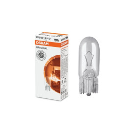STANDART AMPUL- STOP/SİNYAL/PARK/GÖSTERGE AMPULÜ; 24V/W5W (2845) (DUY W2,1x9,5D) (OSRAM) 005-0087