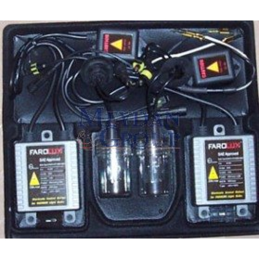 UNIVERSAL UNIVERSAL-; HID-H4 XENON AMPUL SETİ 12V 6000KW (ZENON SET) (FAROLUX) 005-1054