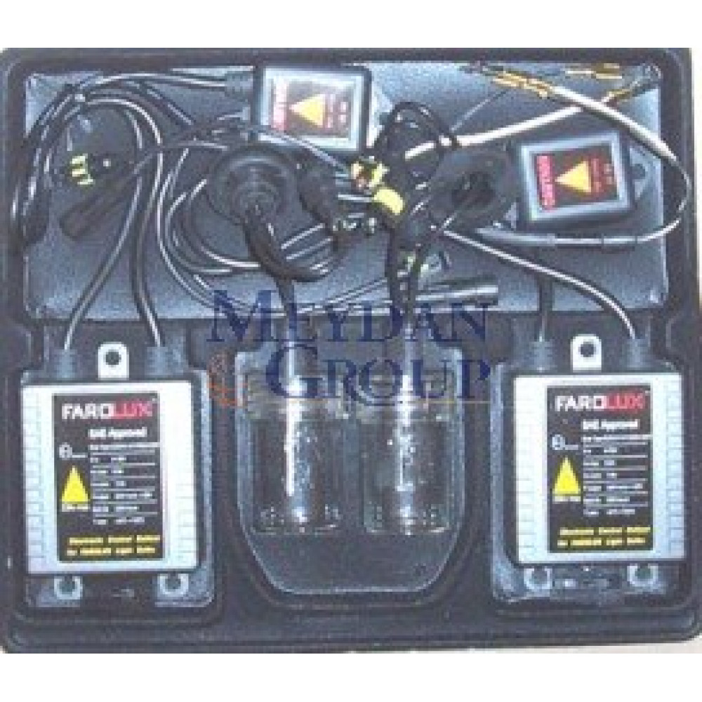 UNIVERSAL UNIVERSAL-; HID-H7 XENON AMPUL SETİ 12V 6000KW (ZENON SET) (FAROLUX) 005-1057