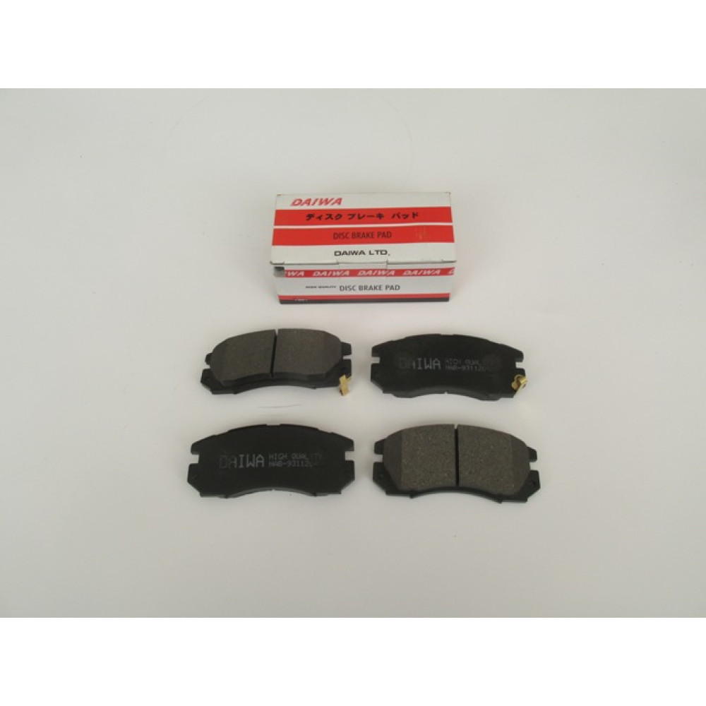 SUBARU IMPREZA- 93/96; ÖN FREN BALATASI (2,0 TURBO) (DİSK) (127,8X51X17) (DAIWA) 050-6350A