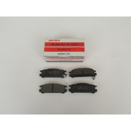 SUBARU IMPREZA- 99/03; ARKA FREN BALATASI (DİSK) (107,8X36,5X15) (DAIWA) 054-6360