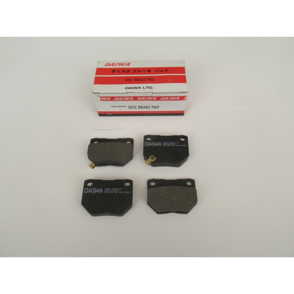 SUBARU IMPREZA- 99/03; ARKA FREN BALATASI (DİSK) (73,2X50,3X15,5)(DAIWA) 054-6360A