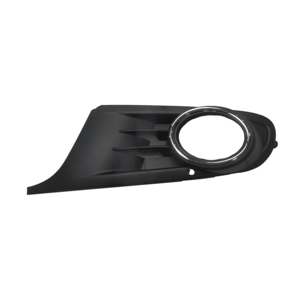 VOLKSWAGEN GOLF- 6- 09/12; SİS LAMBA KAPAĞI SOL (SİS DELİKLİ) SİYAH NİKELAJ KAPLAMALI 1012-2062