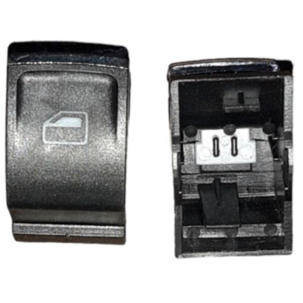 SEAT LEON- 13/20; ÖN/ARKA CAM DÜĞME BUTONU SAĞ/SOL AYNI (ADET) (NİKELAJLI) 1222-1955