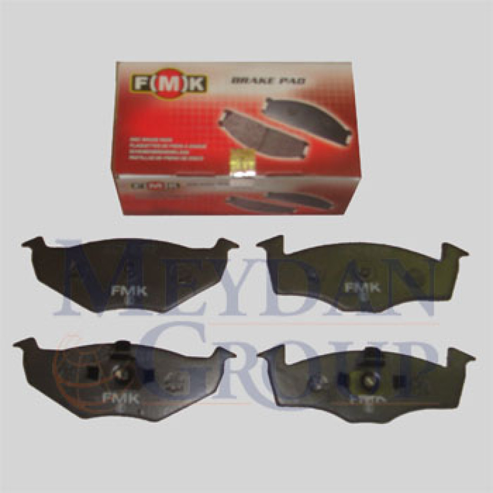 SEAT INCA- 97/03; ÖN FREN BALATASI (DİSK) (141,6X50X16,48/141,6X47,4X16,48) (FMK) 1261-6350F