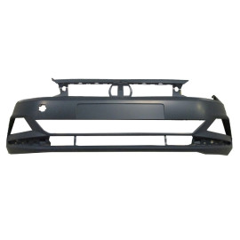 VOLKSWAGEN POLO- 7- 17/21; ÖN TAMPON SİYAH (SİS/PANJUR DELİKLİ/SENSÖR DELİKSİZ)(TYG) 1032-2000