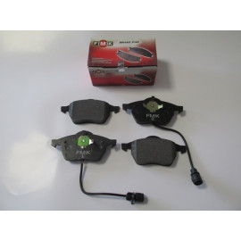 AUDI A100- 92/95; ÖN FREN BALATASI 2,0/2,4D/2,5TDI/2,6/2,8 (2KABLOLU)(DİSK)(156,4X73,8X19,5)(FMK) 1345-6350F