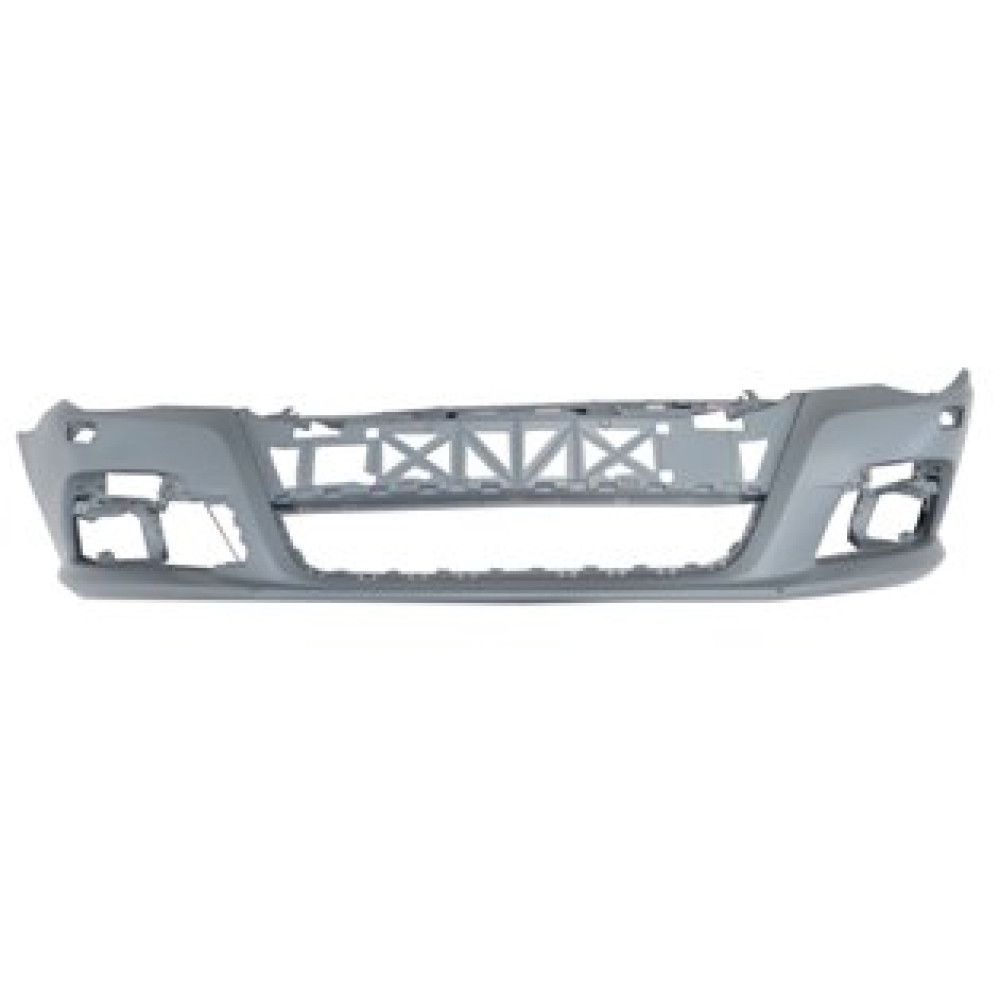 VOLKSWAGEN PASSAT CC- 09/12; ÖN TAMPON GRİ (SİS/FAR YIKAMA DELİKLİ) (TW) 1075-2000