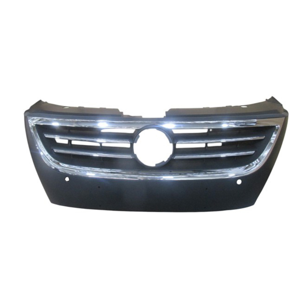 VOLKSWAGEN PASSAT CC- 09/12; ÖN PANJUR SİYAH/NİKELAJ KAPLAMALI/SENSÖR DELİKLİ (TW) 1075-2340