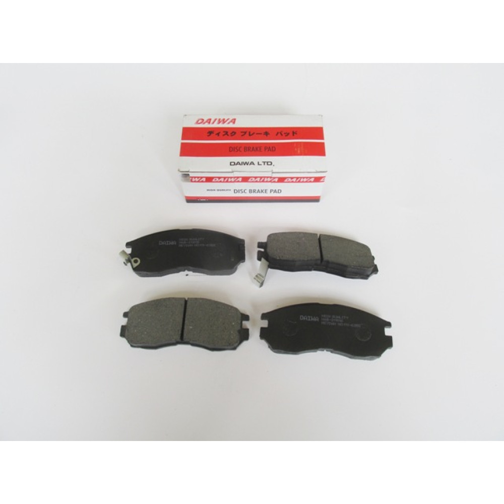 MITSUBISHI GALANT- 88/91; ÖN FREN BALATASI 1,8/2,0 (DİSK) (127,9X51X16) (DAIWA) 111-6350
