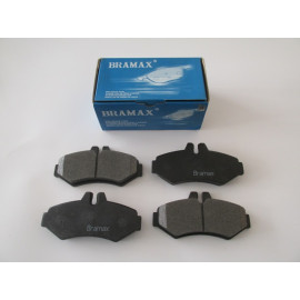 MERCEDES SPRINTER- 00/07; ARKA FREN BALATASI (KULAKSIZ)(KABLOSUZ)(DİSK)(125,6X62X17,8)(BRAMAX) 2302-6360B