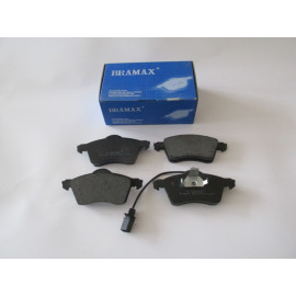 VOLKSWAGEN TRANSPORTER- T4- 96/01; ÖN FREN BALATASI 1,9/2,4/2.5(KABLOLU)DİSK)156,4X68,8X19,90)BRAMAX 1150-6350A