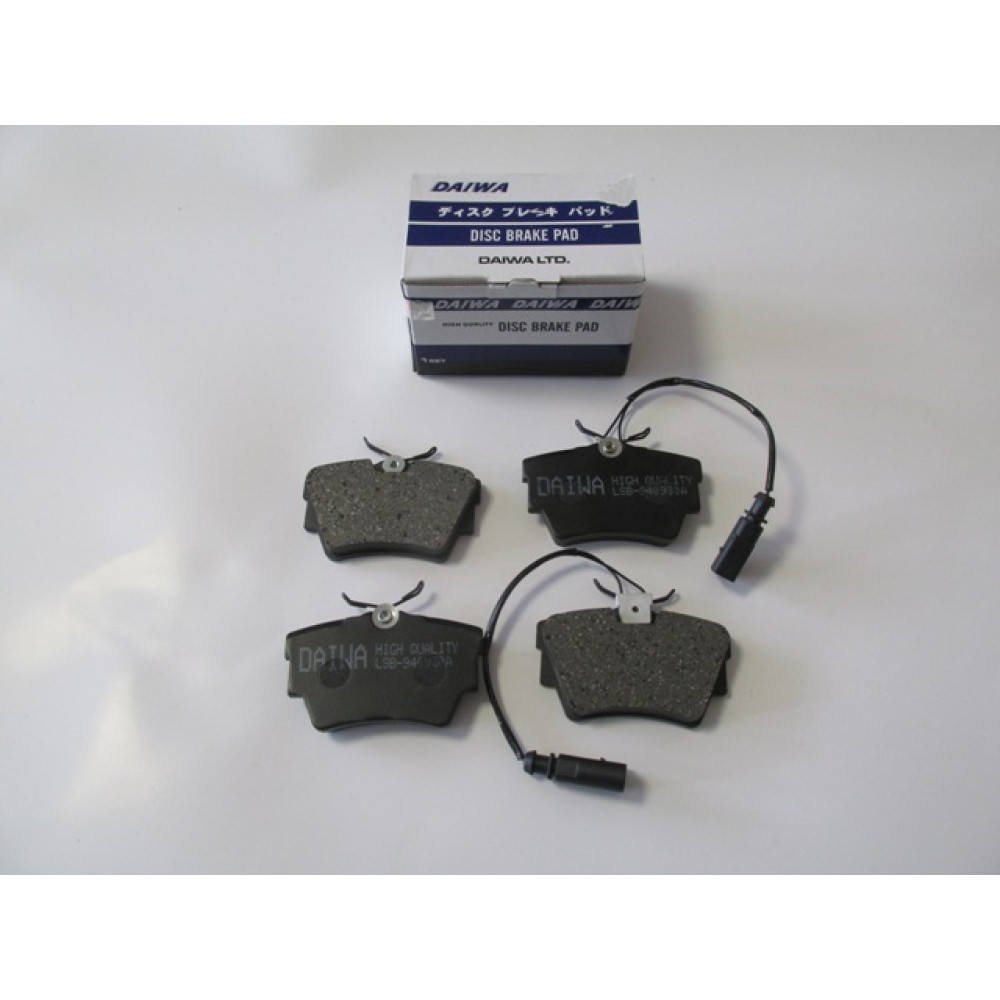 OPEL VIVARO- 04/08; ARKA FREN BALATASI (2 KABLOLU)(DİSK)(94,8x57,4x15) (BRAMAX) 775-6360