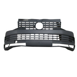 VOLKSWAGEN TRANSPORTER- T7- 15/19; ÖN TAMPON PÜTÜRLÜ SİYAH (KENDİNDEN PANJURLU/SENSÖR DELİKSİZ)İTALY 1159-2000