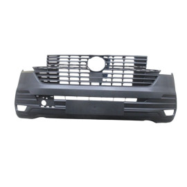 VOLKSWAGEN TRANSPORTER- T7.5- 19/24; ÖN TAMPON SİYAH PANJURLU/SENSÖR DELİKSİZ (PANELVAN)(TYG) 1160-2000