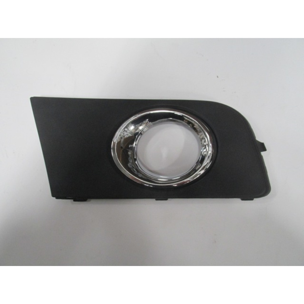 VOLKSWAGEN AMAROK- 11/16; SİS LAMBA KAPAĞI SOL SİS DELİKLİ SİYAH/ÇERÇEVESİ NİKELAJLI (TW) 1170-2062A