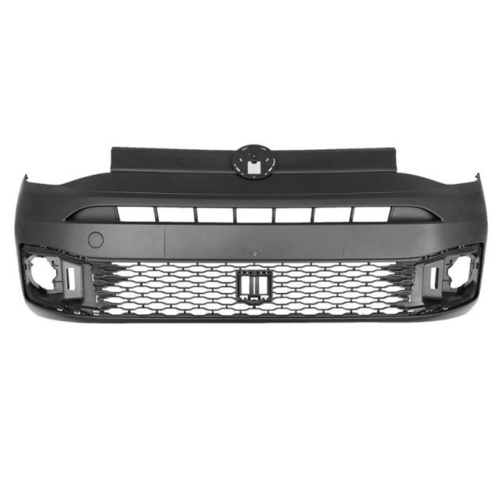 VOLKSWAGEN CADDY- 21/25; ÖN TAMPON PANJURLU/SİS DELİKLİ/CARGO MAXI SİYAH (ITALYA) 1194-2001