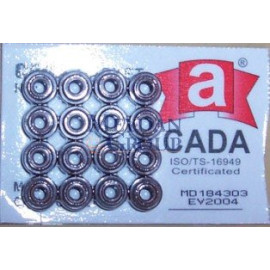 MITSUBISHI CARISMA- 97/00; SUPAP LASTİĞİ SET 16 ADET (EV2004)(4G92) 1.6CC (CADA) 121-4254