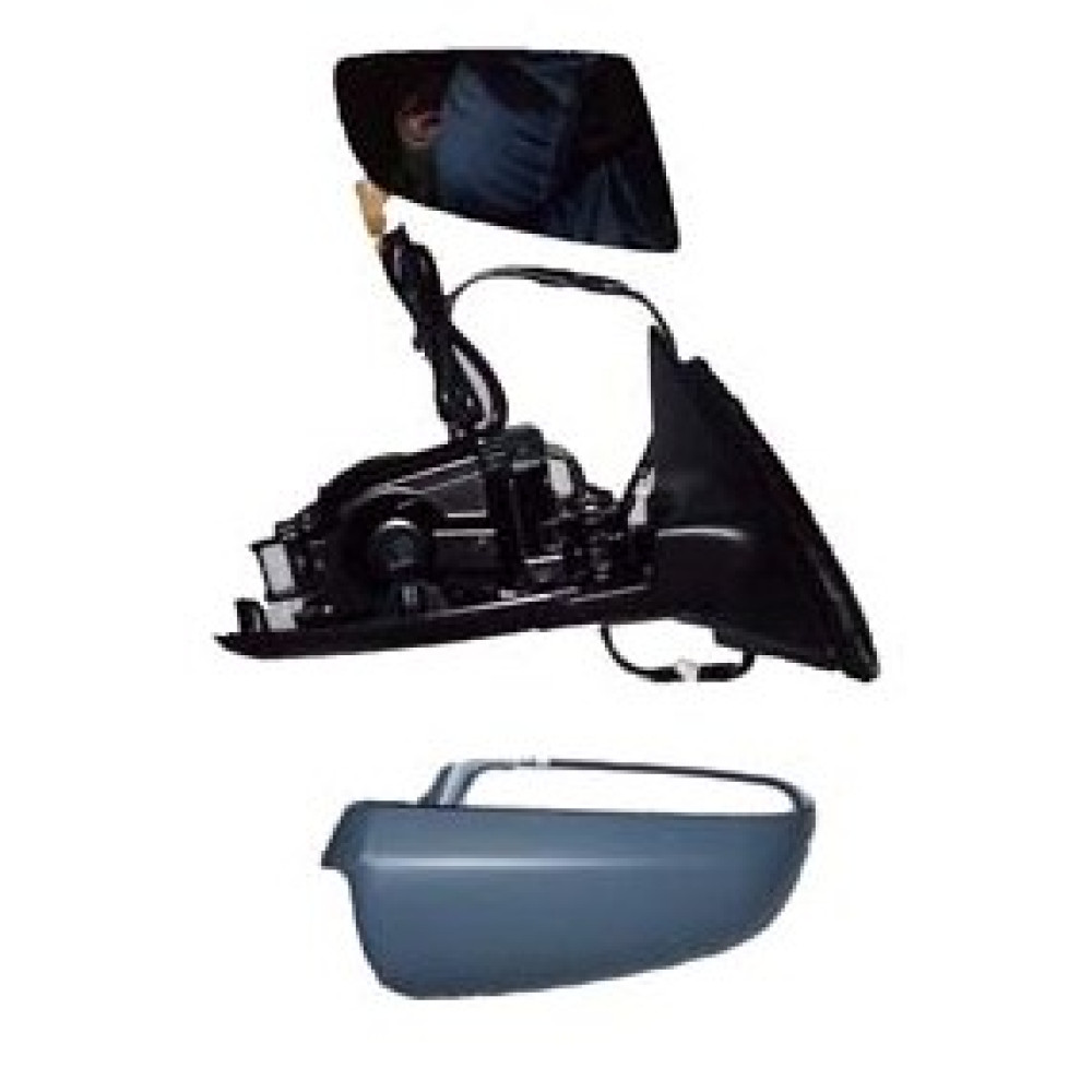 AUDI A4- 00/01; KAPI AYNASI SAĞ ELEKTRİKLİ/ISITMALI/GRİ KAPAKLI (TW) 1312-2993