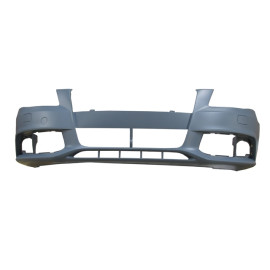 AUDI A4- 08/12; ÖN TAMPON GRİ (FAR YIKAMA/ÇEKİ DEMİRİ KAPAKLI)(SENSÖR DELİKSİZ)(TYG) 1315-2000