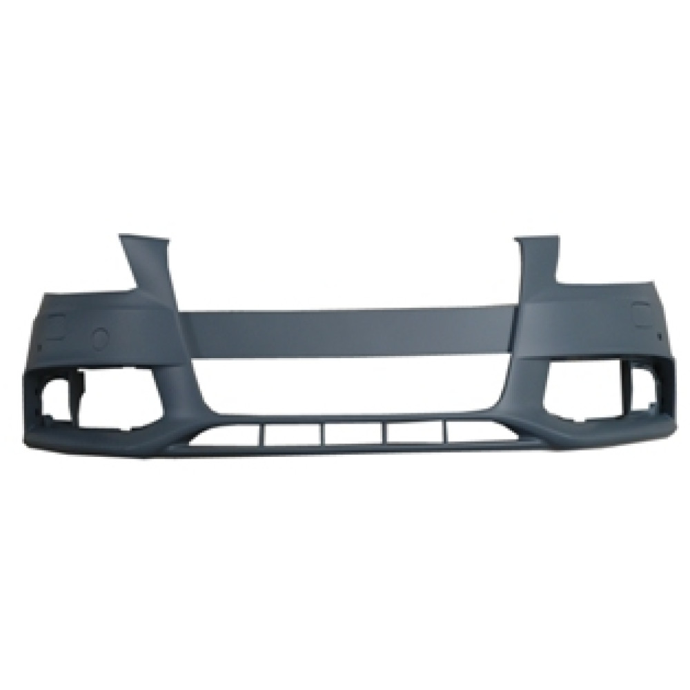 AUDI A4- 08/12; ÖN TAMPON GRİ (FAR YIKAMA/ÇEKİ DEMİRİ KAPAKLI)(SENSÖR DELİKLİ) (TYG) 1315-2001