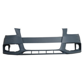 AUDI A4- 08/12; ÖN TAMPON GRİ (FAR YIKAMA/ÇEKİ DEMİRİ KAPAKLI)(SENSÖR DELİKLİ) (TYG) 1315-2001