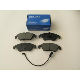 AUDI A5- 12/16; ÖN FREN BALATASI 1,8TSFI/2,0TFSI(1KABLOLU)(DİSK)(188X73.5X17.7/18;8X73X17.7)(BRAMAX) 1320-6350A