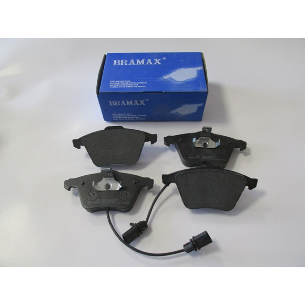 AUDI A4- 02/05; ÖN FREN BALATASI 2,0TFSI/2,7TDI(2KABLOLUDİSK)(155.2x72.7x19.3/15;6.4x73x19.3(BRAMAX) 1313-6350D