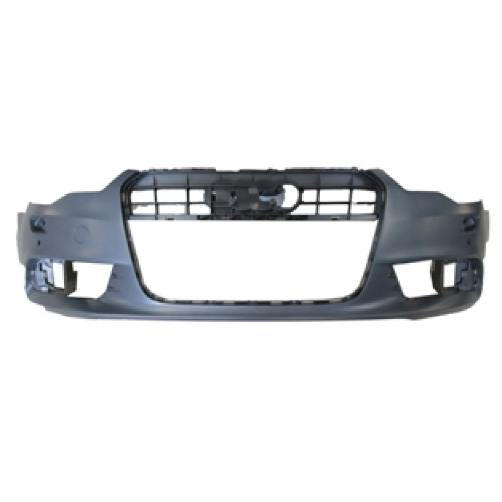 AUDI A6- 12/14; ÖN TAMPON (ASTARLI SENSÖR VE FAR YIKAMA DELİKLİ/SİS DELİKLİ) (TYG) 1329-2000