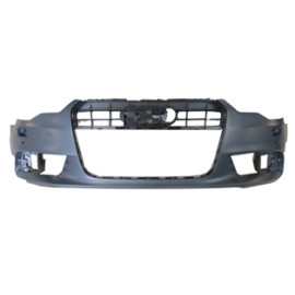 AUDI A6- 12/14; ÖN TAMPON (ASTARLI SENSÖR VE FAR YIKAMA DELİKLİ/SİS DELİKLİ) (TYG) 1329-2000