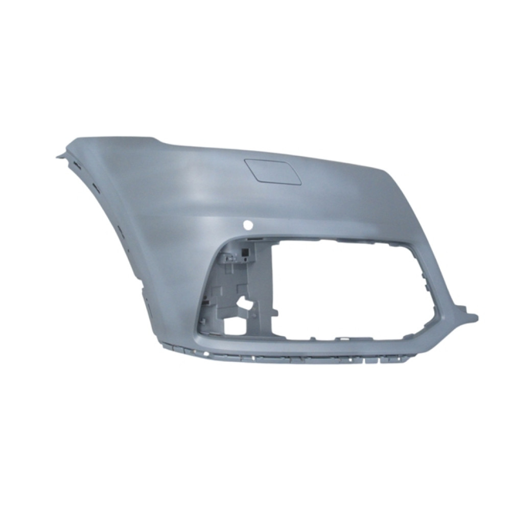 AUDI Q5- 17/20; ÖN TAMPON SAĞ ASTARLI GRİ (FAR YIKAMA KAPAKLI/SENSÖR DELİKLİ) (TYG) 1353-2021