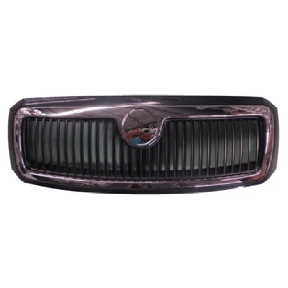 SKODA FABIA- 05/07; ÖN PANJUR GRİ NİKELAJ ÇERÇEVELİ KOMPLE (TYG) 1376-2343