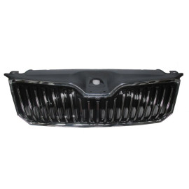 SKODA SUPERB- 15/18; ÖN PANJUR SİYAH PETEKLERİ NİKELAJLI (NİKELAJ ÇERÇEVELİ) (TW-Y) 1393-2340