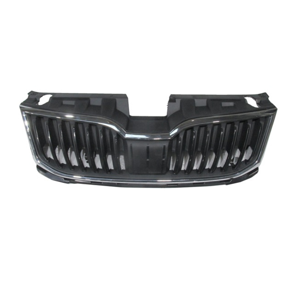 SKODA OCTAVIA- 17/19; ÖN PANJUR SİYAH NİKELAJ ÇITALI (ÜST KORUMA PLASTİĞİ İLE BİRLİKTE)(TW-Y) 1397-2340