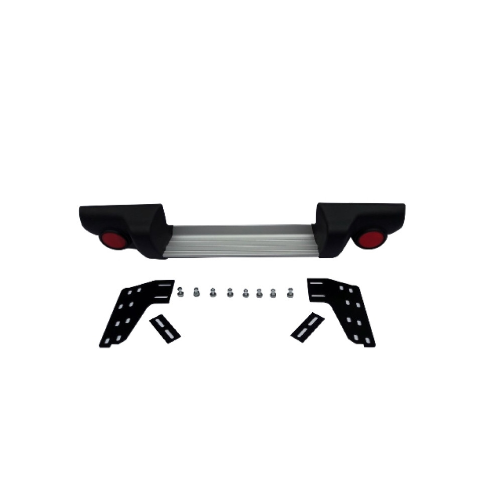 MITSUBISHI L200- PICK UP- 06/15; ARKA TAMPON (ALÜMİNYUM/REFLEKTÖRLÜ/BAĞLANTI BRAKETLİ (EAGLE BODY) 140-2600