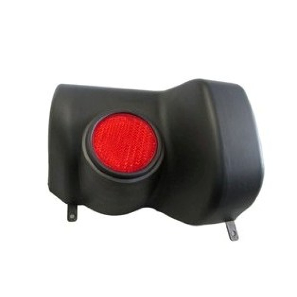 MITSUBISHI L200- PICK UP- 06/15; ARKA TAMPON UCU SOL REFLEKTÖRLÜ/SİYAH PÜTÜRSÜZ(PLASTİK) (EURO BODY) 140-2622
