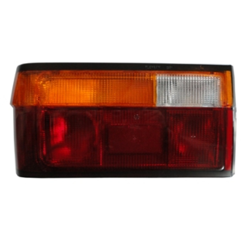 RENAULT R9- BROADWAY- 83/92; STOP LAMBASI SOL KIRMIZI/SARI/BEYAZ (SİYAH ÇERÇEVELİ)(DUYSUZ) (PLEKSAN) 1401-1504