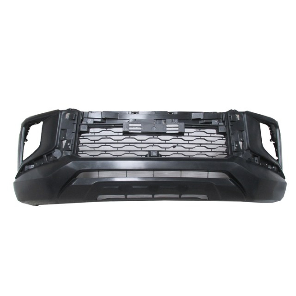 MITSUBISHI L200- PICK UP- 19/22; ÖN TAMPON SİYAH (PANJURLU/KARLIKLI/FAR YIKAMA DELİKSİZ(TYG/FPI) 142-2000