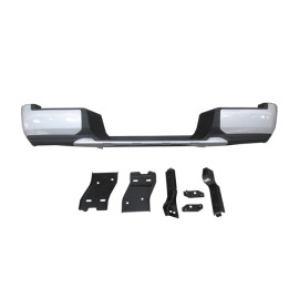 MITSUBISHI L200- PICK UP- 19/22; ARKA TAMPON GRİ/SİYAH (ORİJİNAL RENK)(BAĞLANTI BRAKETLİ) (TW) 142-2600