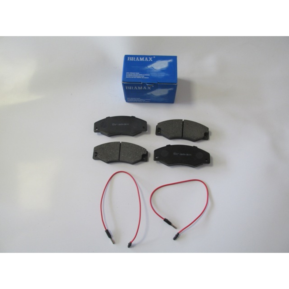RENAULT R21- CONCORDE/MANAGER- 89/96; ÖN FREN BALATASI (2KABLOLU)(DİSK)(123X48,5X16)(BRAMAX) 1422-6350