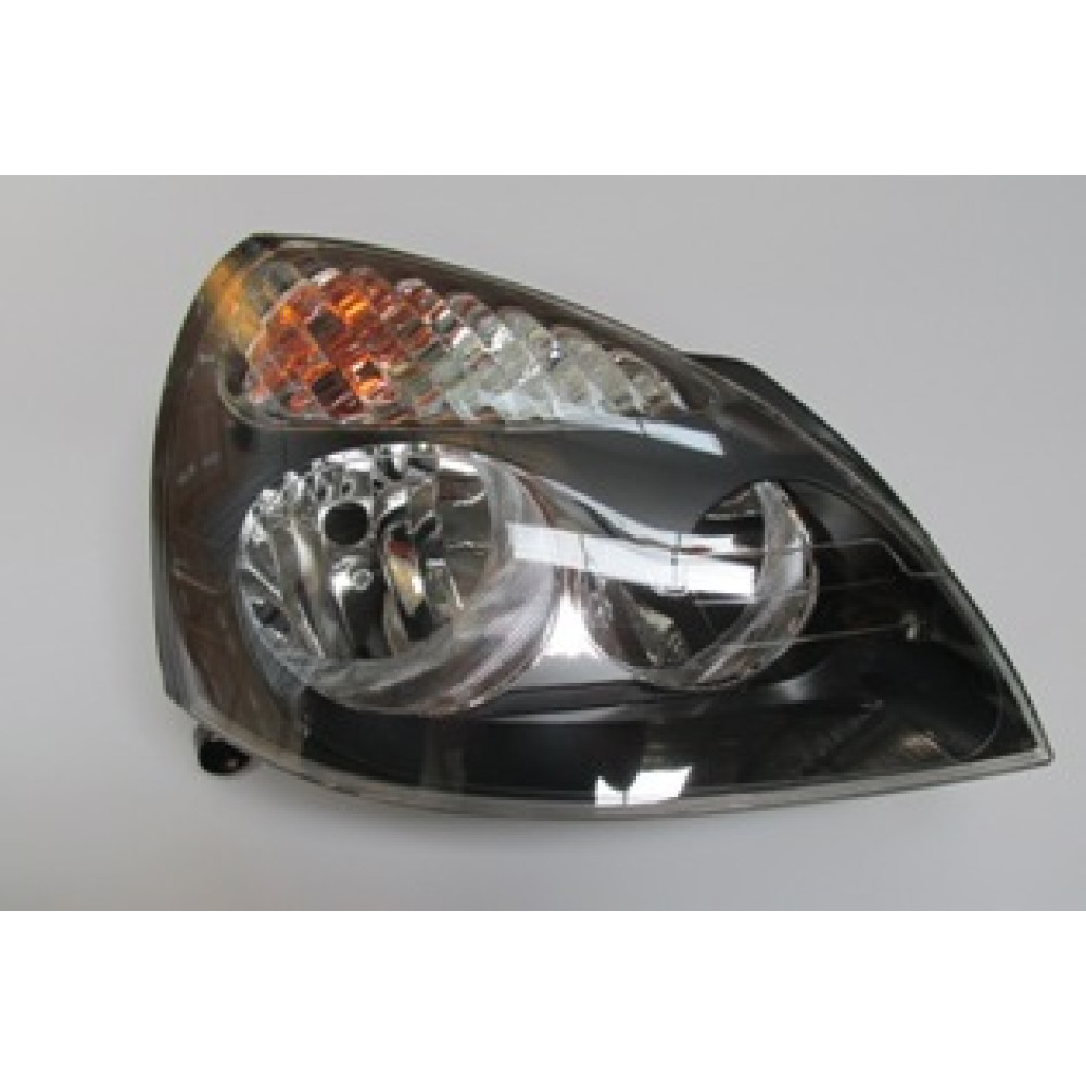 RENAULT CLIO- 2- SD/HB- 02/06; FAR LAMBASI SAĞ ELEKTRİKLİ/MOTORSUZ SİYAH 5FİŞLİ (H1/H7) (AYFAR) 1427-1001