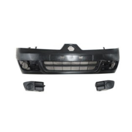 RENAULT CLIO- 2- SD/HB- 06/08; ÖN TAMPON SİYAH (PANJUR/SİS KAPAĞI İLE BİRLİKTE)(MAKYAJLI KASA) TYG) 1427-2002