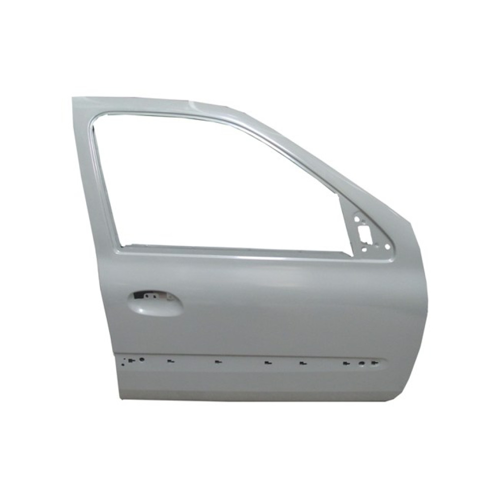 RENAULT CLIO- 2- HB- 98/01; ÖN KAPI KOMPLE SAĞ BAND DELİKLİ/GRİ BOYALI (İCELİ/ÇEKOMASTİKLİ)(TW) 1426-2201