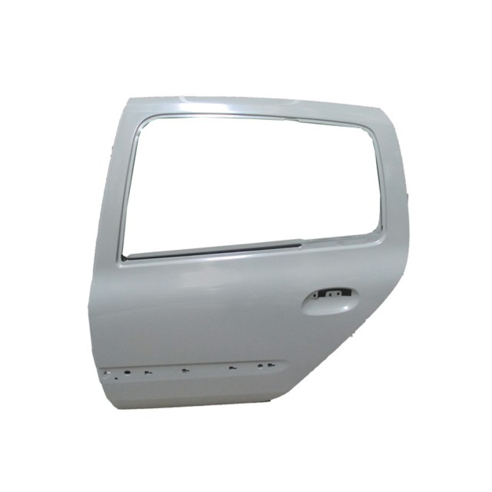 RENAULT CLIO- 2- SD- 98/01; ARKA KAPI KOMPLE SOL BAND DELİKLİ/GRİ BOYALI (İCELİ/ÇEKOMASTİKLİ)(TW) 1425-2802